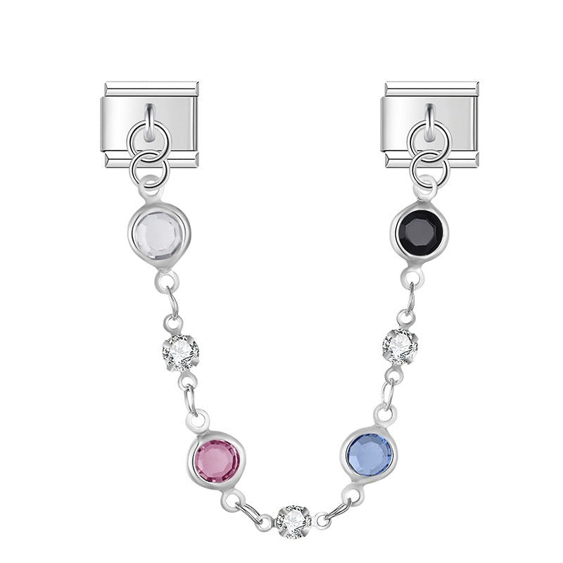Summer Charm-Kette Silber