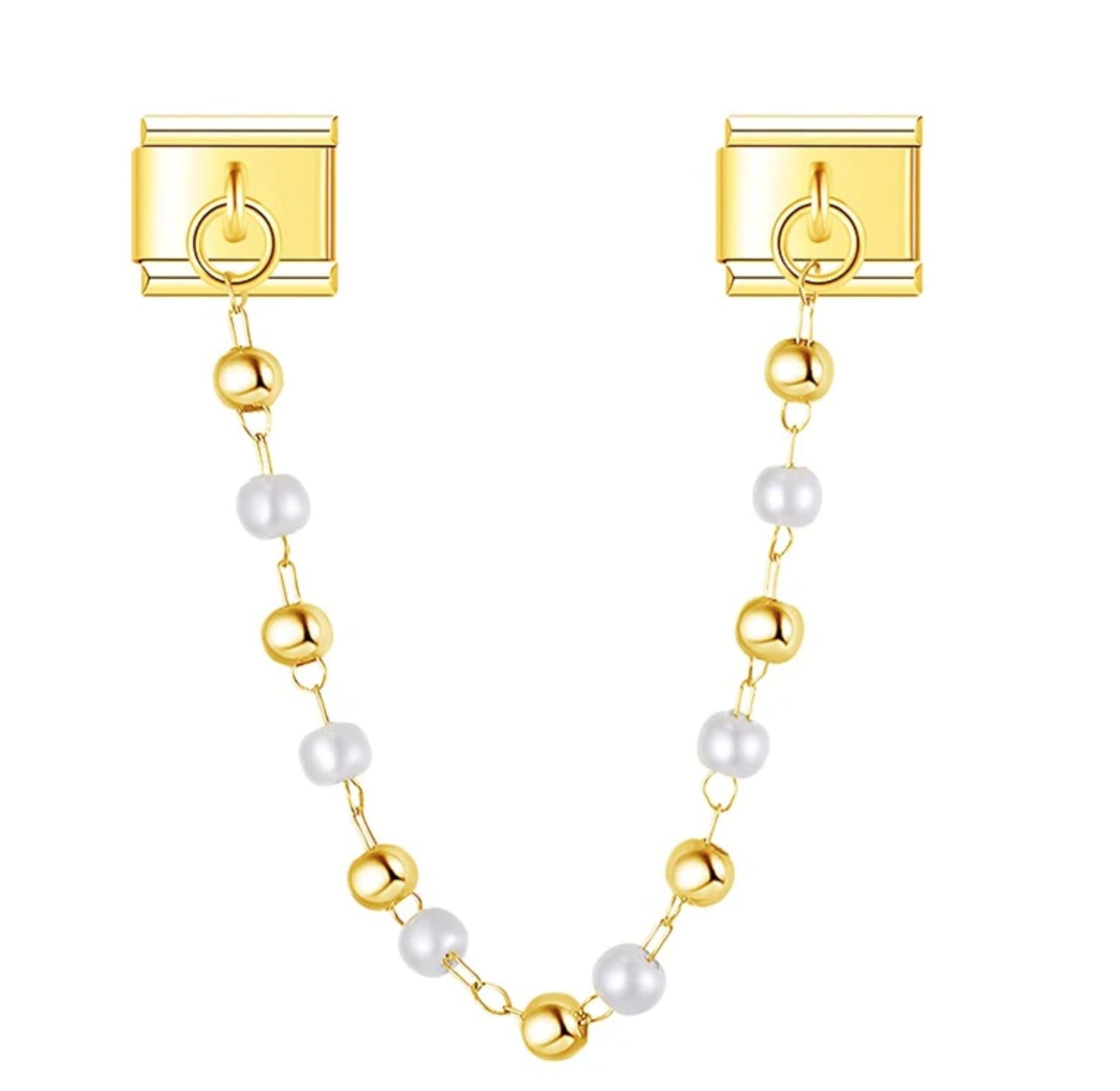 Pearl charm necklace 2.0