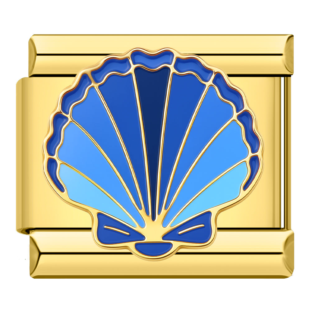 Blue seashell