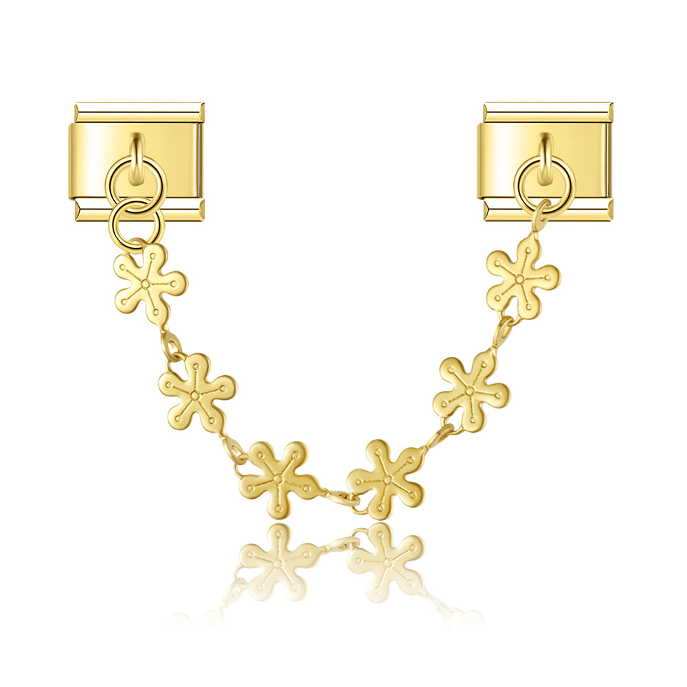 Schneeflocken Charm-Kette