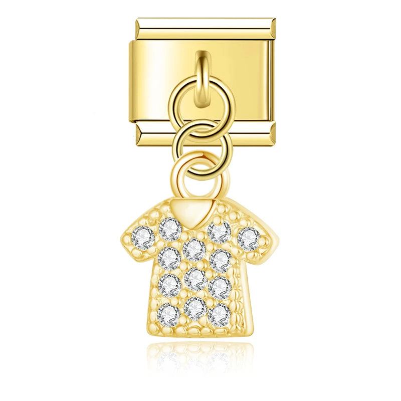 T-Shirt Glitter Pendant