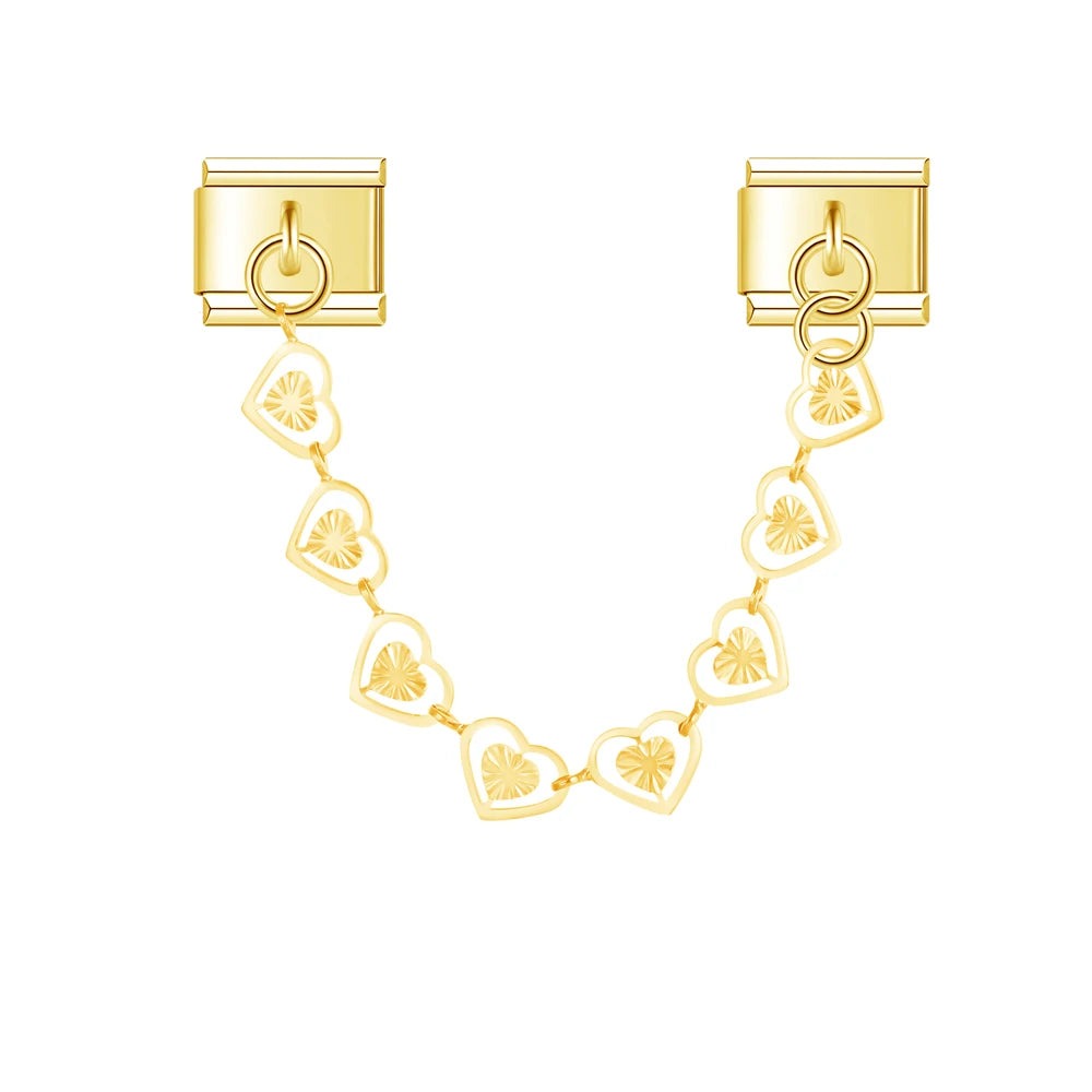 Herzen Charm-Kette