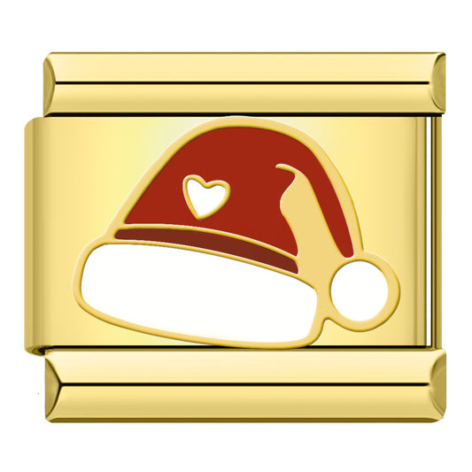 Christmas hat gold