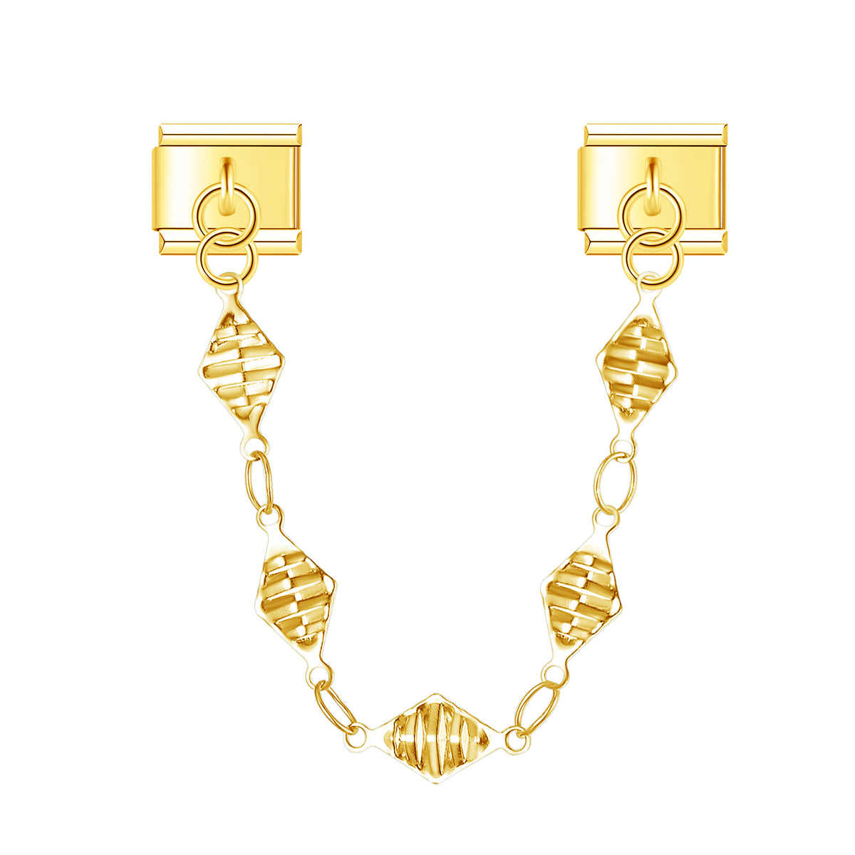 Rauten Charm-Kette