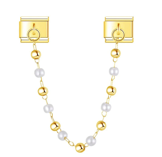 Pearl charm necklace 2.0