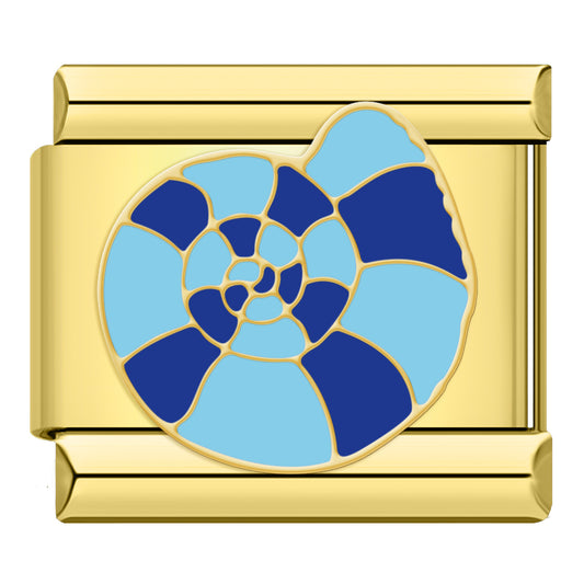 Blue seashell