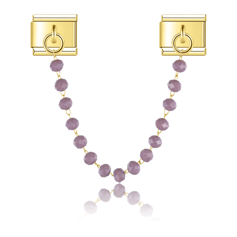 Farcierte Perlen Charm-Kette