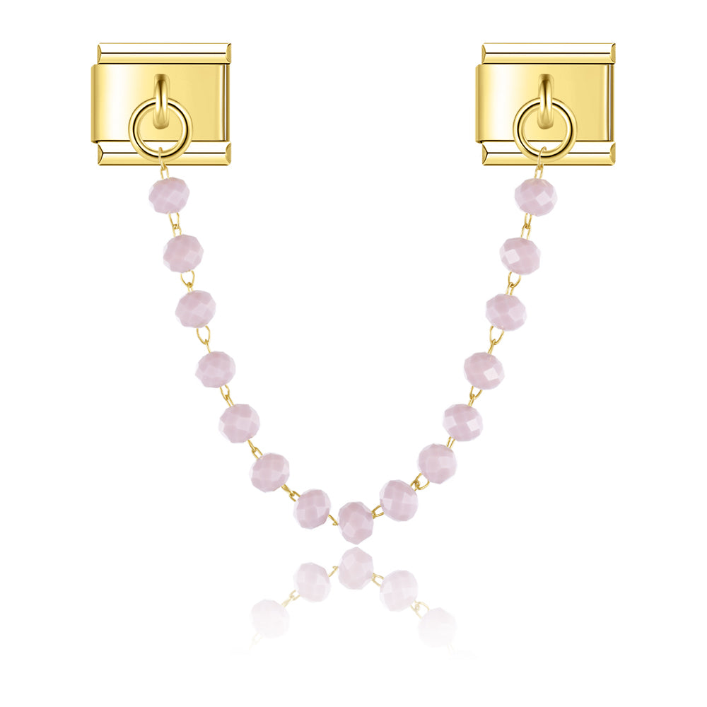 Farcierte Perlen Charm-Kette