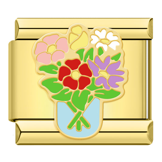 Colorful bouquet of flowers