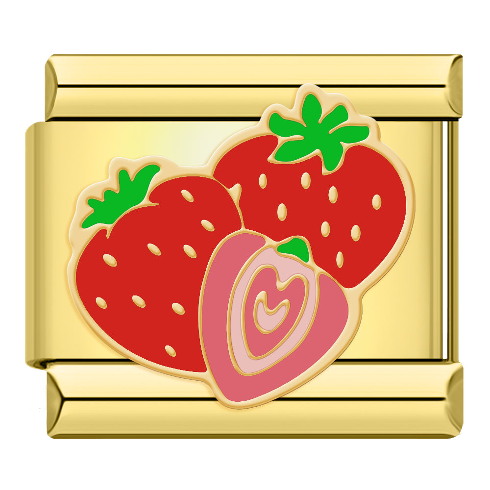 Erdbeeren mit Herz