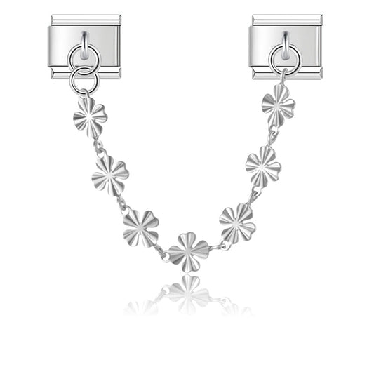 Silver Cross Charm Necklace