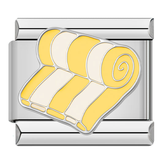 Strandtuch Silber