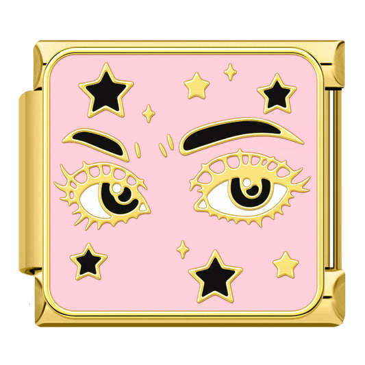 Eyes with stars