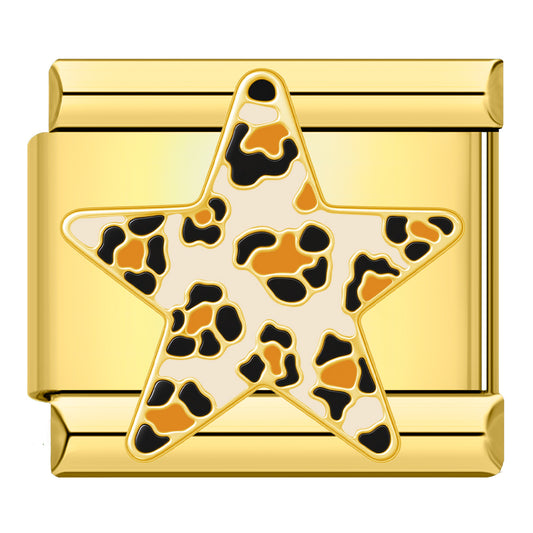Star with polka dots