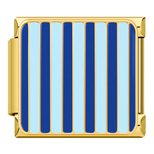 Blue striped