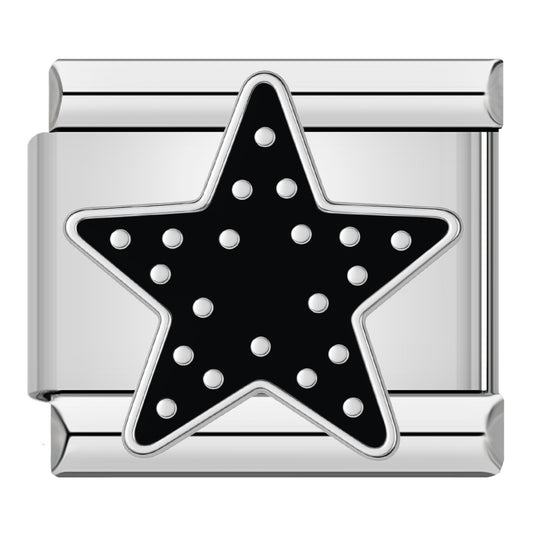 Dotted star silver