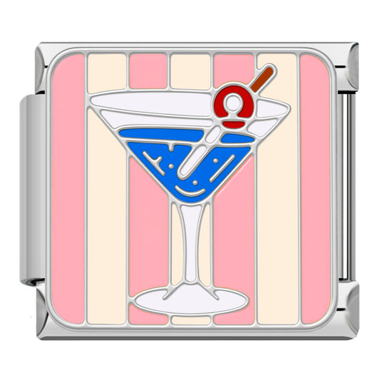 Cocktail glass silver