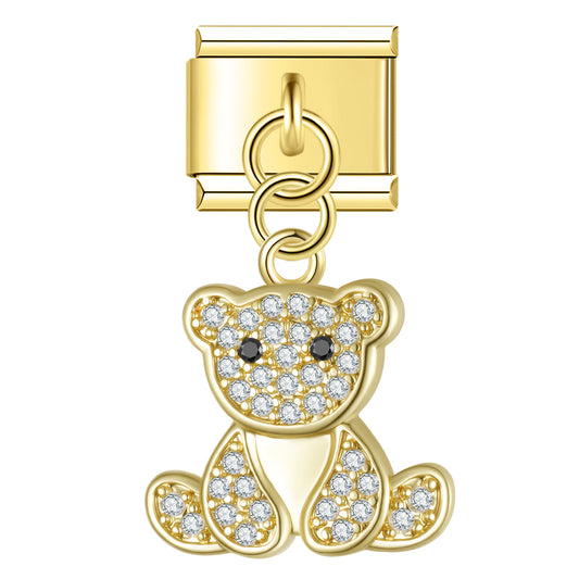 Glitzerteddy Anhänger