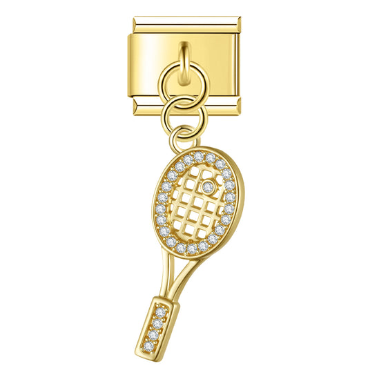 Tennis racket pendant