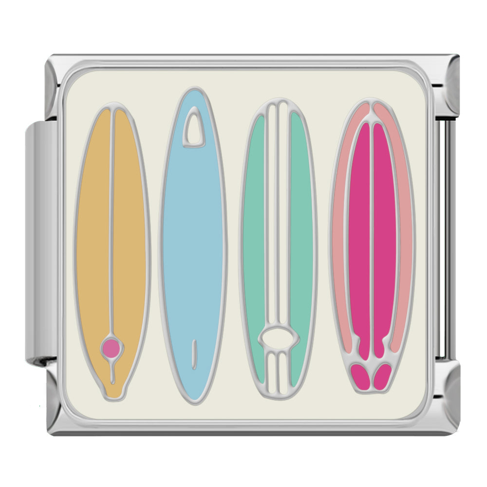 Surfbretter Silber