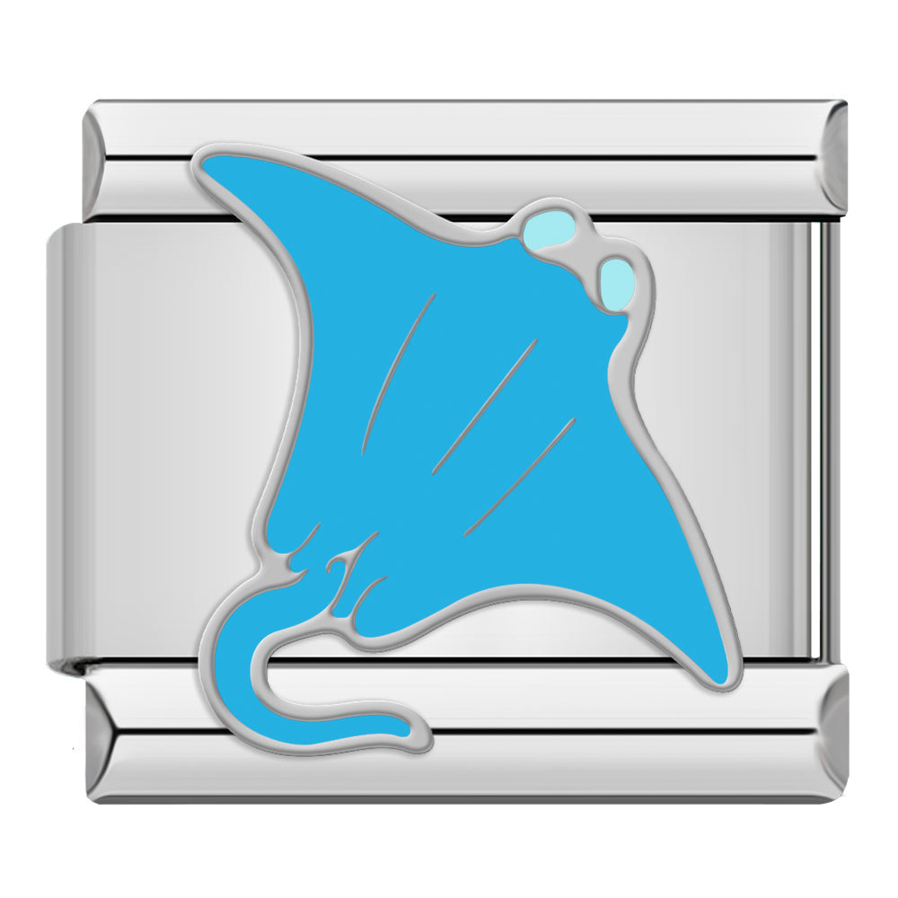Manta Ray Silver