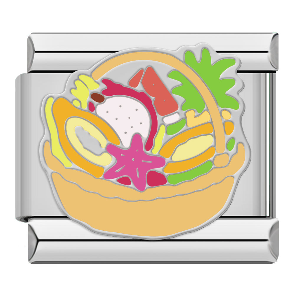Obstkorb Silber