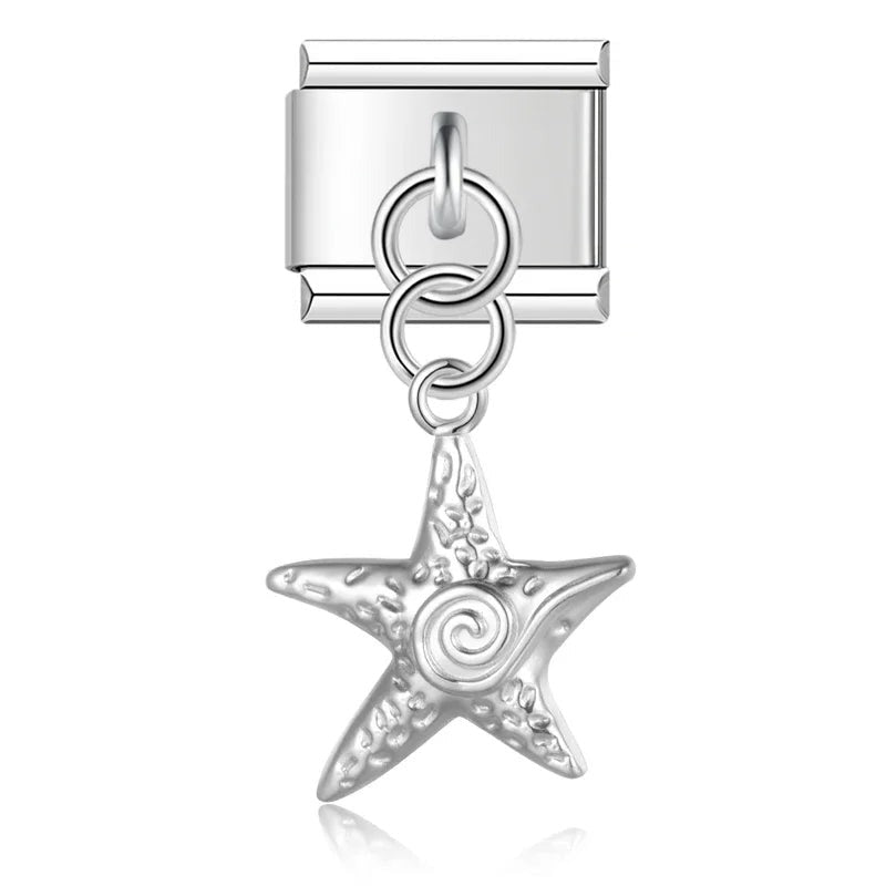 Seestern Anhänger Silber
