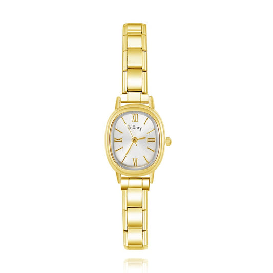 Charm wristwatch gold