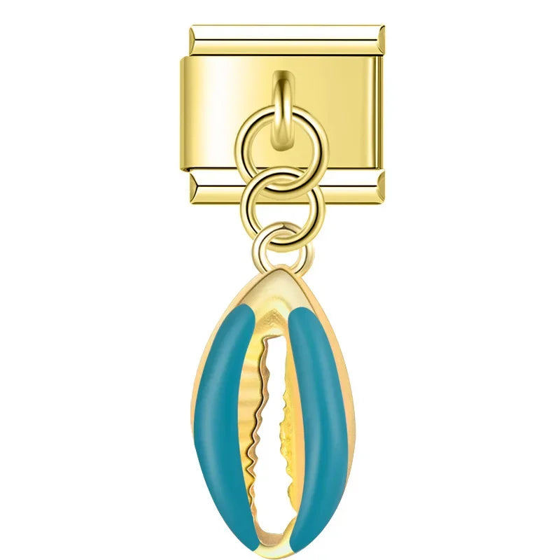 Cowrie shell pendant