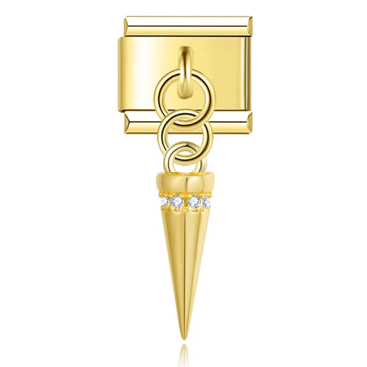 Golden Cone Pendant