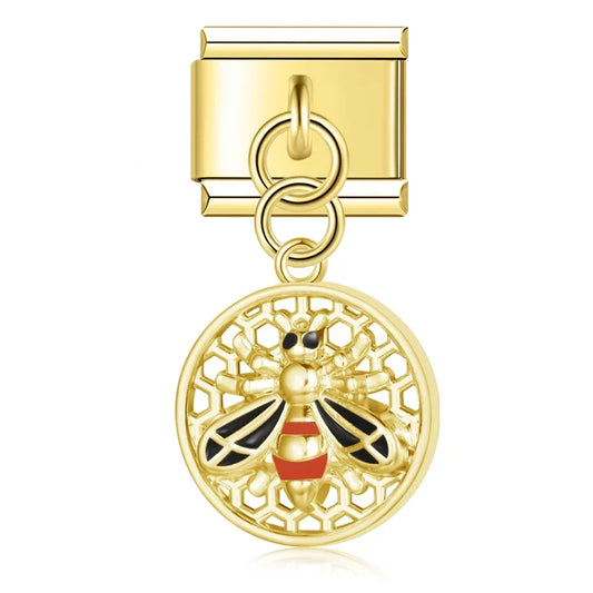 Goldene Biene Anhänger