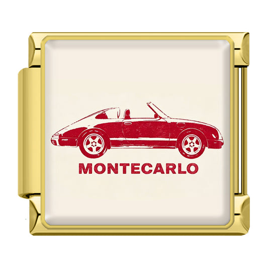 Rotes Auto "Montecarlo" Gold