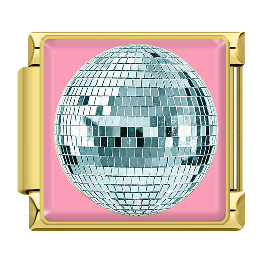 Disco ball gold