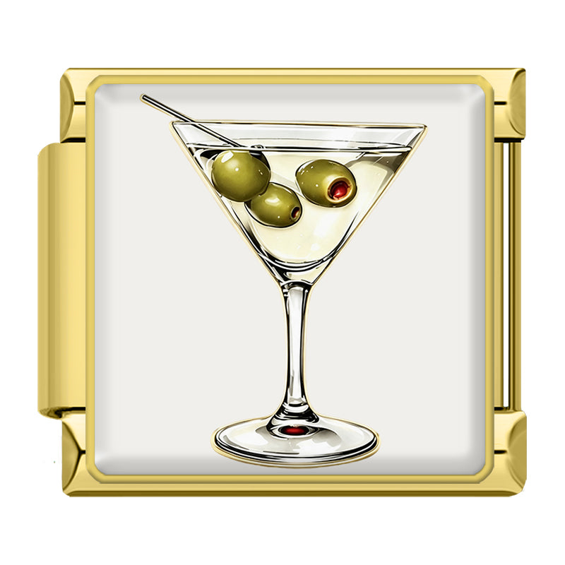 Martini-Glas Gold