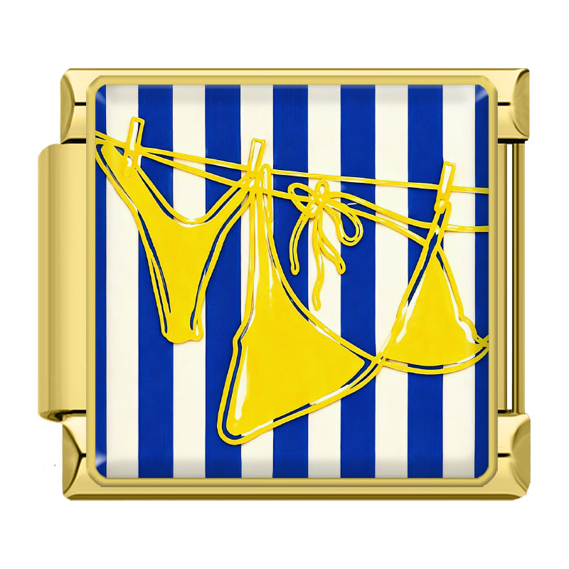Gelber Bikini Gold