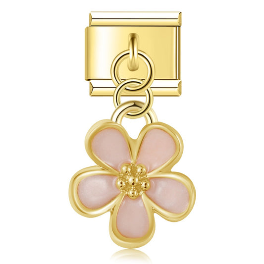 Pink Flower Gold 3D Inventory New